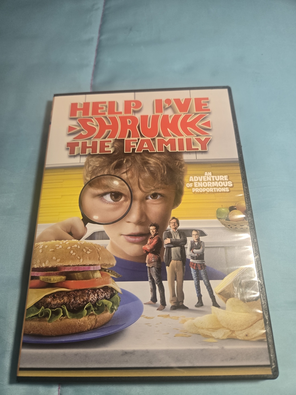 Help I've Shrunk the Family DVD — White and Yellow Cover